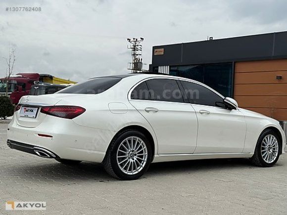 AKYOL"2022 MERCEDES E200d EXCLUSIVE 160HP COMMAND CM TVN BOYASIZ