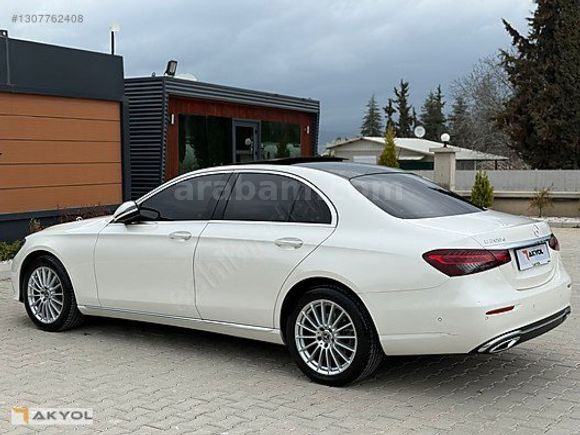 AKYOL"2022 MERCEDES E200d EXCLUSIVE 160HP COMMAND CM TVN BOYASIZ