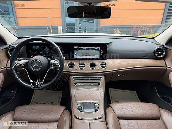 AKYOL"2022 MERCEDES E200d EXCLUSIVE 160HP COMMAND CM TVN BOYASIZ