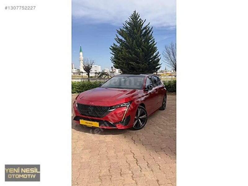 Galeriden Peugeot 308 1.2 PureTech GT 2023 Model Adıyaman 46.000 km Kırmızı
