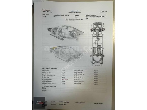 ENKA MOTORS DEĞİŞENSİZ BAKIMLI LEON FR