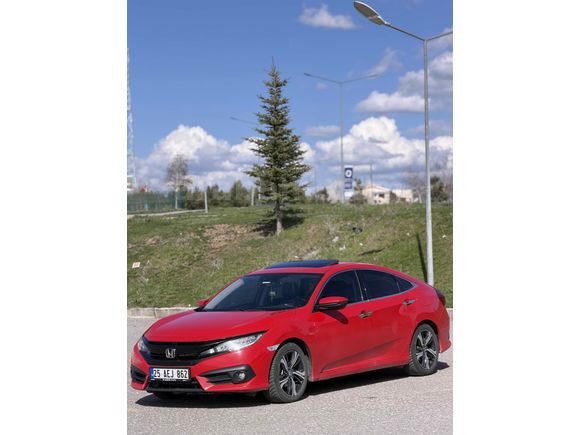 Sahibinden Honda Civic 1.5 i-VTEC RS 2017 Model  115.000 km Kırmızı