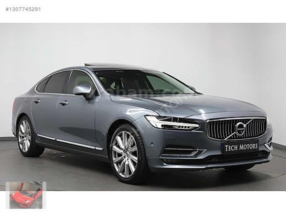 2017 VOLVO S90 D4 360KAM+NAVİ+HAYALET+K.MASAJ+ 4 ISITMA+BAKIMLI