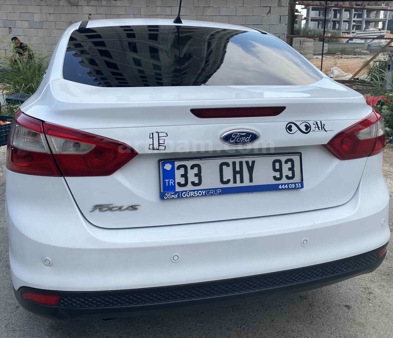 Sahibinden Ford Focus 1.6 TDCi Titanium 2013 Model Mersin 306.000 km Beyaz 6