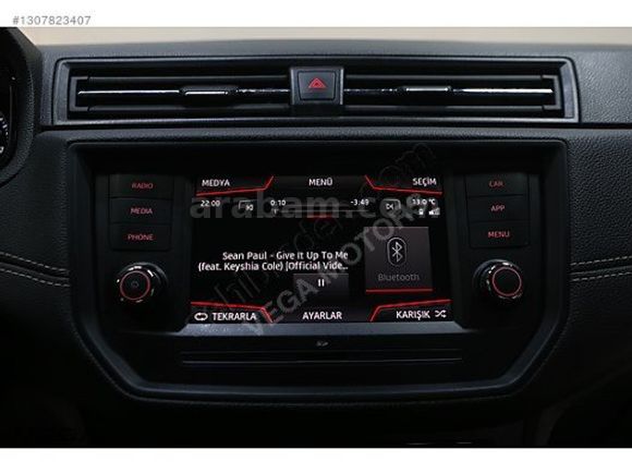 VEGA' 2019 ARONA 1.6TDI XCELLENCE 140.000KM BOYASIZ-EKRAN-KIRMZI