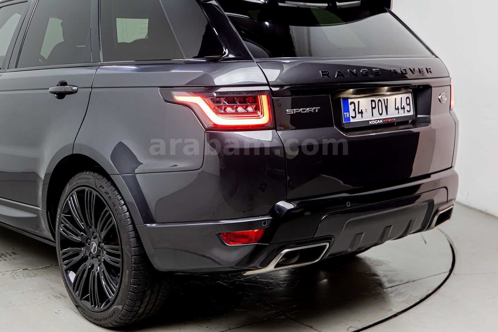 Galeriden Land Rover Range Sport 2.0 HSE Plus 2021 Model İstanbul 185.000 km Gri 6