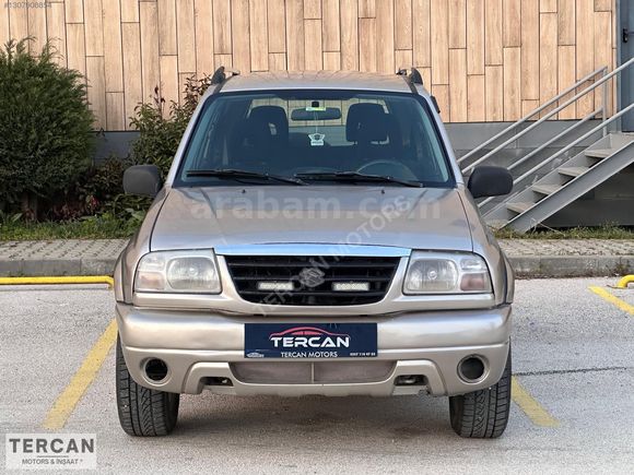 TERCAN MOTORS'DAN TERTEMİZ BAKIMLI 4 KAPI OTOMATİK 4X4 VİTARA