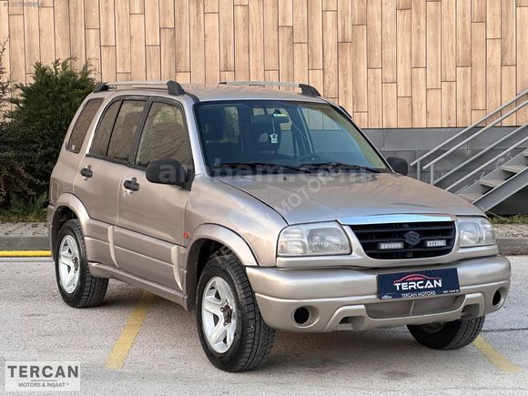 TERCAN MOTORS'DAN TERTEMİZ BAKIMLI 4 KAPI OTOMATİK 4X4 VİTARA