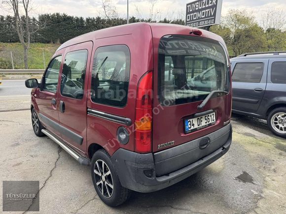İlk kullanıcıdan senetli Renault Kango Elkt. Ayna Klima