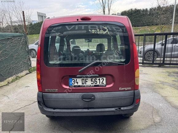 İlk kullanıcıdan senetli Renault Kango Elkt. Ayna Klima
