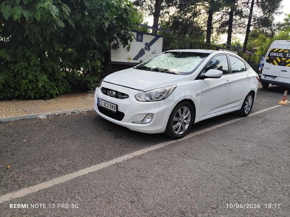 Sahibinden Hyundai Accent Blue 1.6 CRDI Mode Plus 2015 Model  149.500 km Beyaz