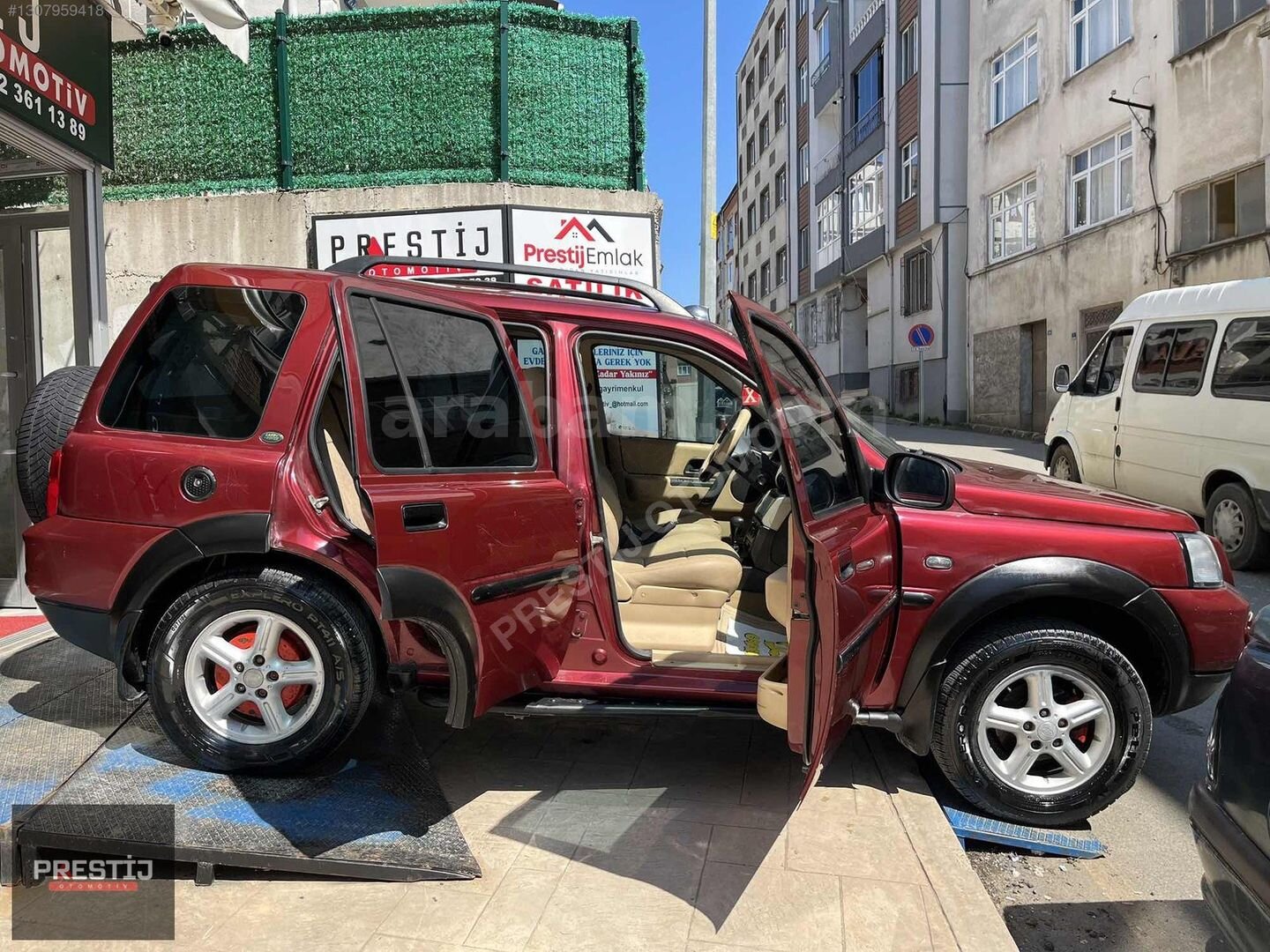 Galeriden Land Rover Freelander 2.0 TD4 HSE 2005 Model Ordu 239.500 km Bordo 6
