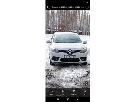Sahibinden Renault Fluence 1.5 dCi Touch 2015 Model