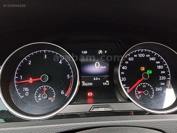 2017 VW GOLF 7.5 OTOMATİK DİZEL