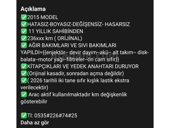 Hatasız Boyasız Değişensiz Tramersiz