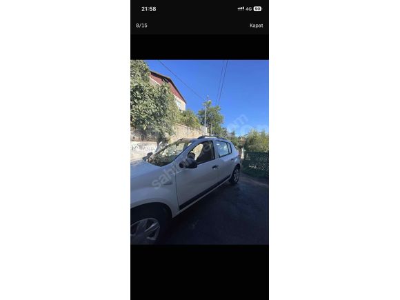 Sahibinden Dacia Sandero 1.2 Ambiance 2012 Model 