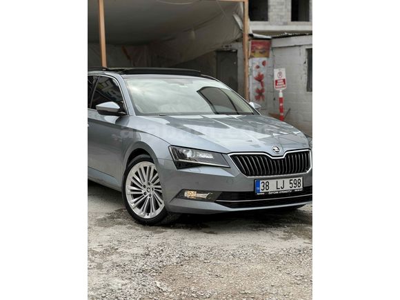 Sahibinden Skoda SuperB 1.6 TDI Prestige 2017 model 2018 çıkışlı   105.000 km Gri