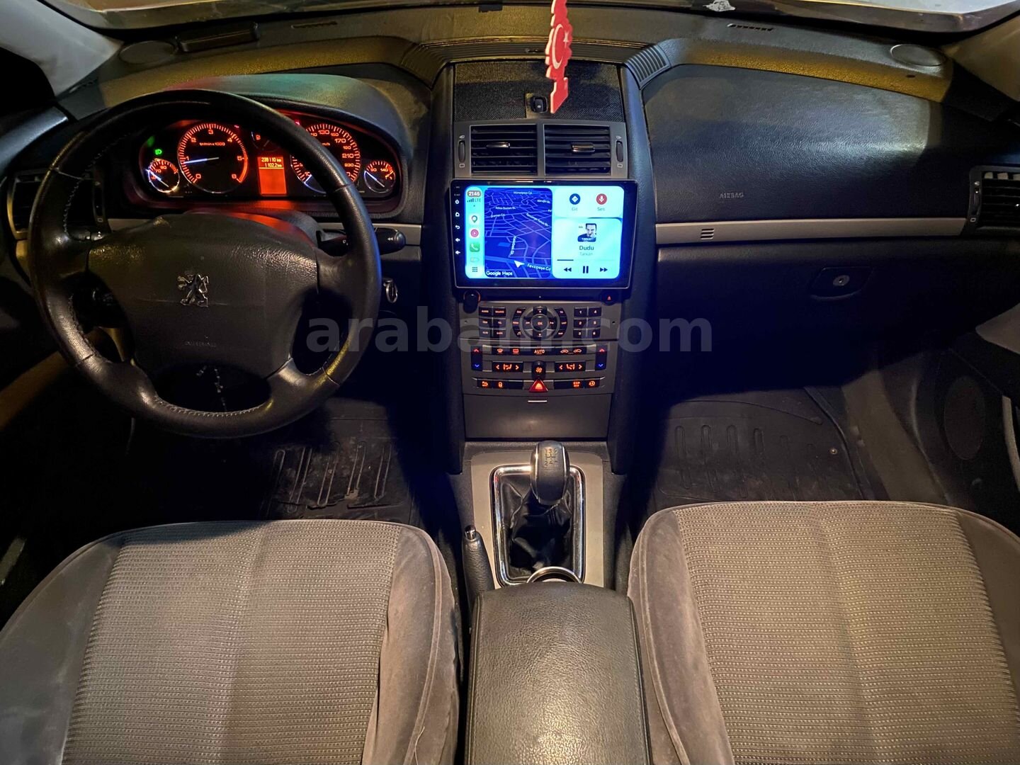 Sahibinden Peugeot 407 1.6 HDi Executive 2006 Model İstanbul 240.000 km Bej 7