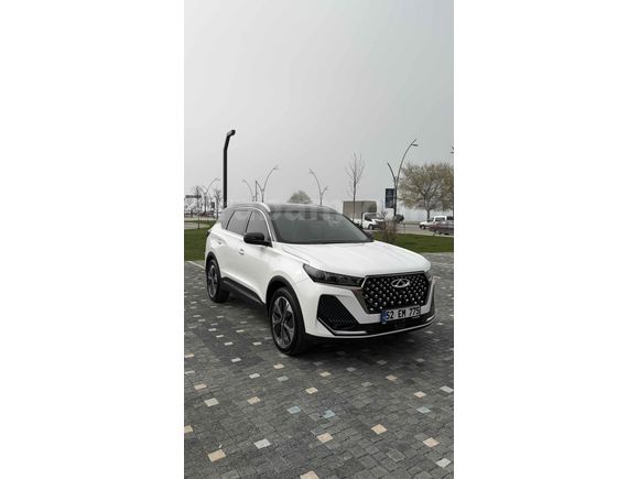 Sahibinden Chery Tiggo 7 Pro Max Exceptional 2025 Model  7.000 km Beyaz