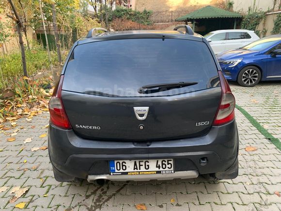 Sahibinden Dacia Sandero 1.5 dCi Stepway 2012 Model 