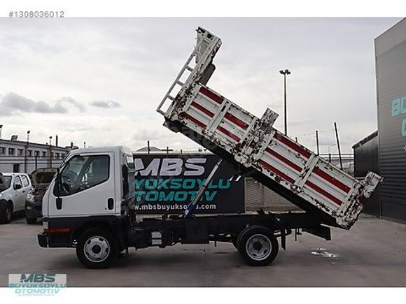MBS BÜYÜKSOYLUDAN 2004 CANTER FE 639 DAMPERLİ AÇIK KASA KAMYONET