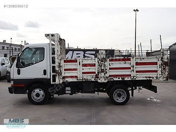 MBS BÜYÜKSOYLUDAN 2004 CANTER FE 639 DAMPERLİ AÇIK KASA KAMYONET