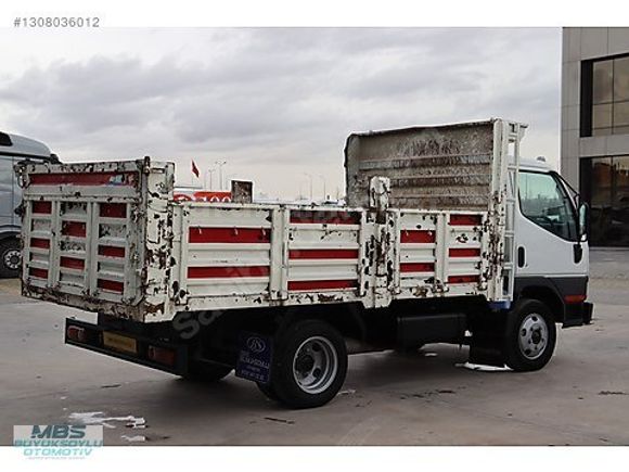 MBS BÜYÜKSOYLUDAN 2004 CANTER FE 639 DAMPERLİ AÇIK KASA KAMYONET