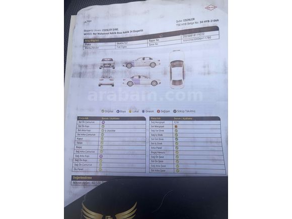 Sahibinden Fiat Egea 1.3 Multijet Easy 2017 Model 