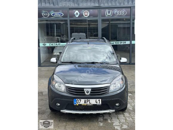 2012 DACIA SANDERO STEPWAY 1.5 DİZEL 90 HP HATASIZ AYAR 194 KM