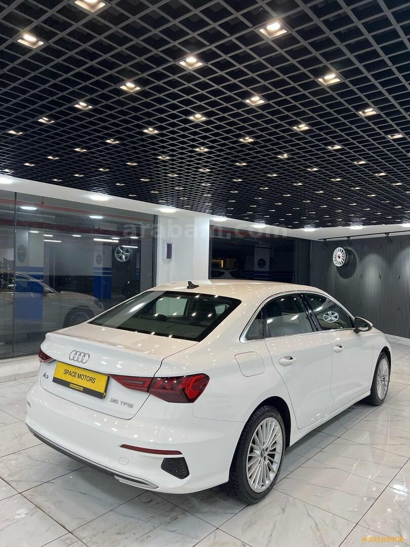 Galeriden Audi A3 Sedan 35 TFSI Advanced 2022 Model İstanbul 52.500 km Beyaz 5