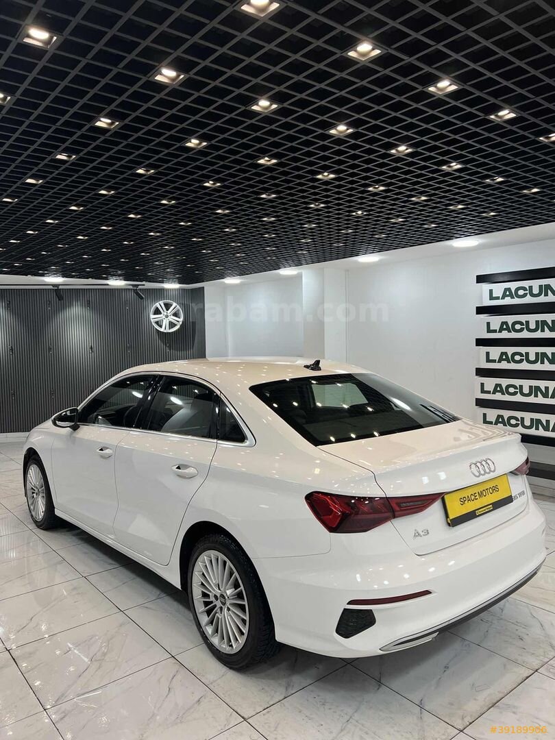Galeriden Audi A3 Sedan 35 TFSI Advanced 2022 Model İstanbul 52.500 km Beyaz 6