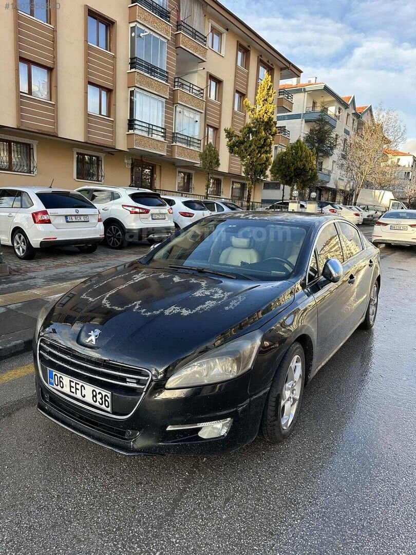 Galeriden Peugeot 508 1.6 e-HDi Active 2011 Model Ankara 436.000 km Siyah 2