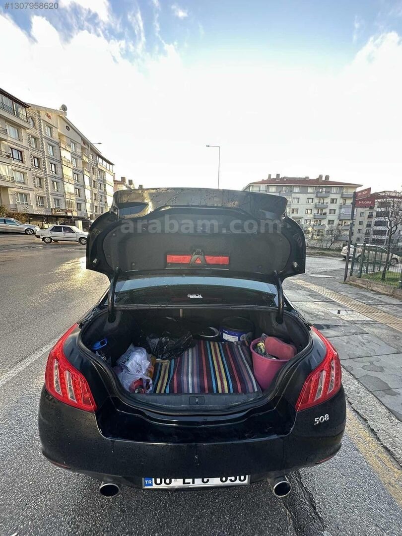 Galeriden Peugeot 508 1.6 e-HDi Active 2011 Model Ankara 436.000 km Siyah 6