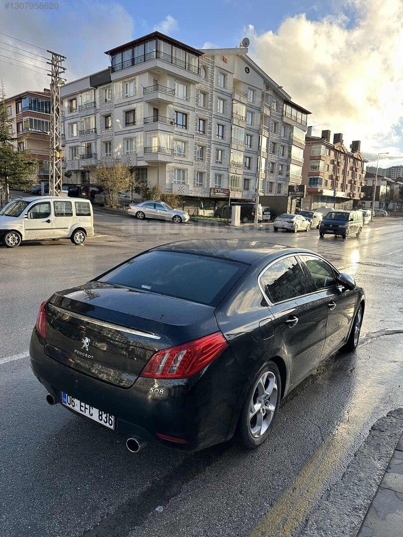Galeriden Peugeot 508 1.6 e-HDi Active 2011 Model Ankara 436.000 km Siyah 4