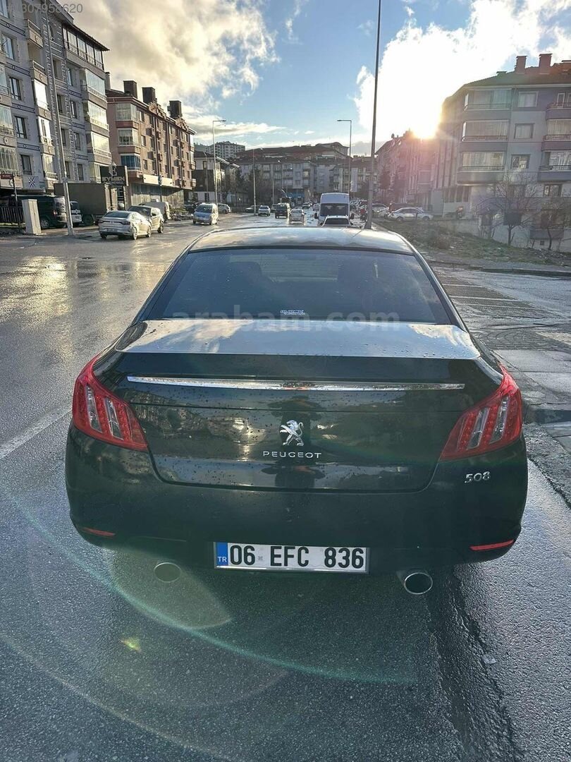 Galeriden Peugeot 508 1.6 e-HDi Active 2011 Model Ankara 436.000 km Siyah 5