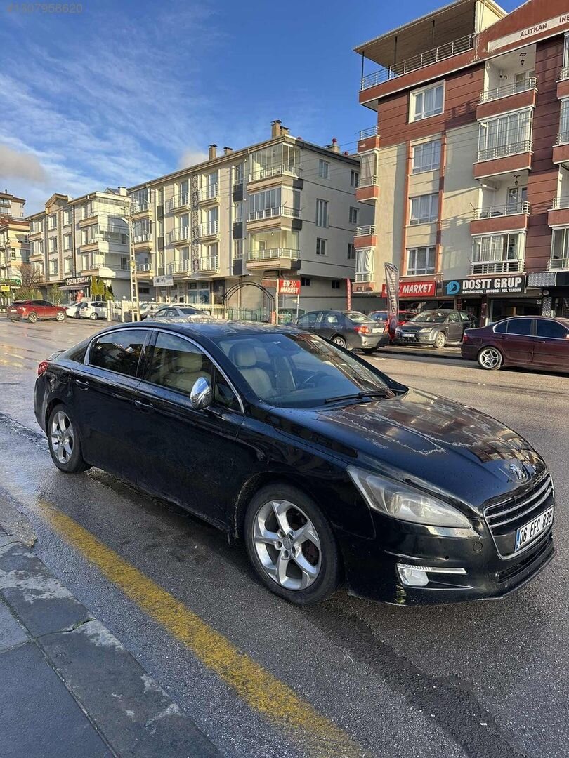 Galeriden Peugeot 508 1.6 e-HDi Active 2011 Model Ankara 436.000 km Siyah 1