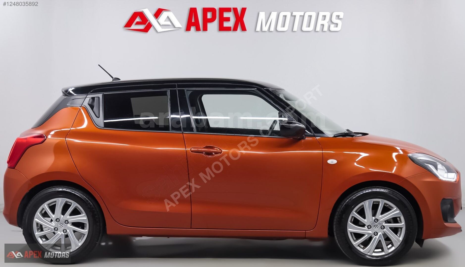 Galeriden Suzuki Swift 1.2 Hibrit GL Techno 2023 Model İstanbul 28.000 km Turuncu 7