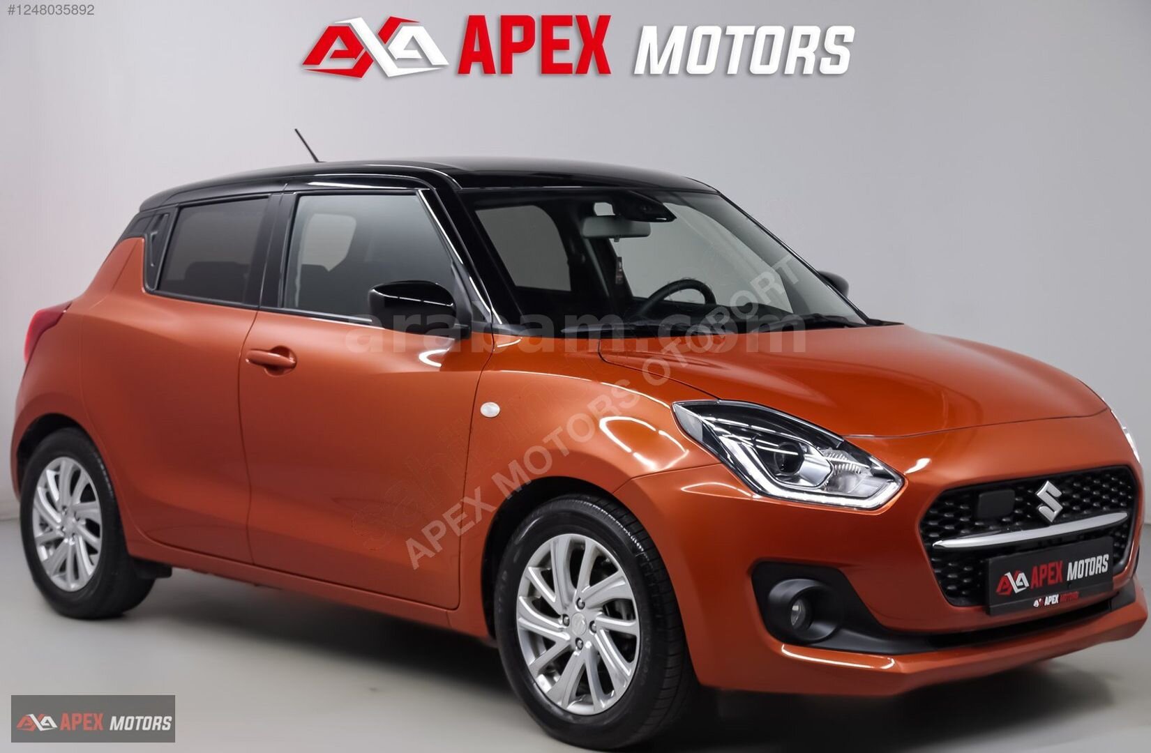 Galeriden Suzuki Swift 1.2 Hibrit GL Techno 2023 Model İstanbul 28.000 km Turuncu 5