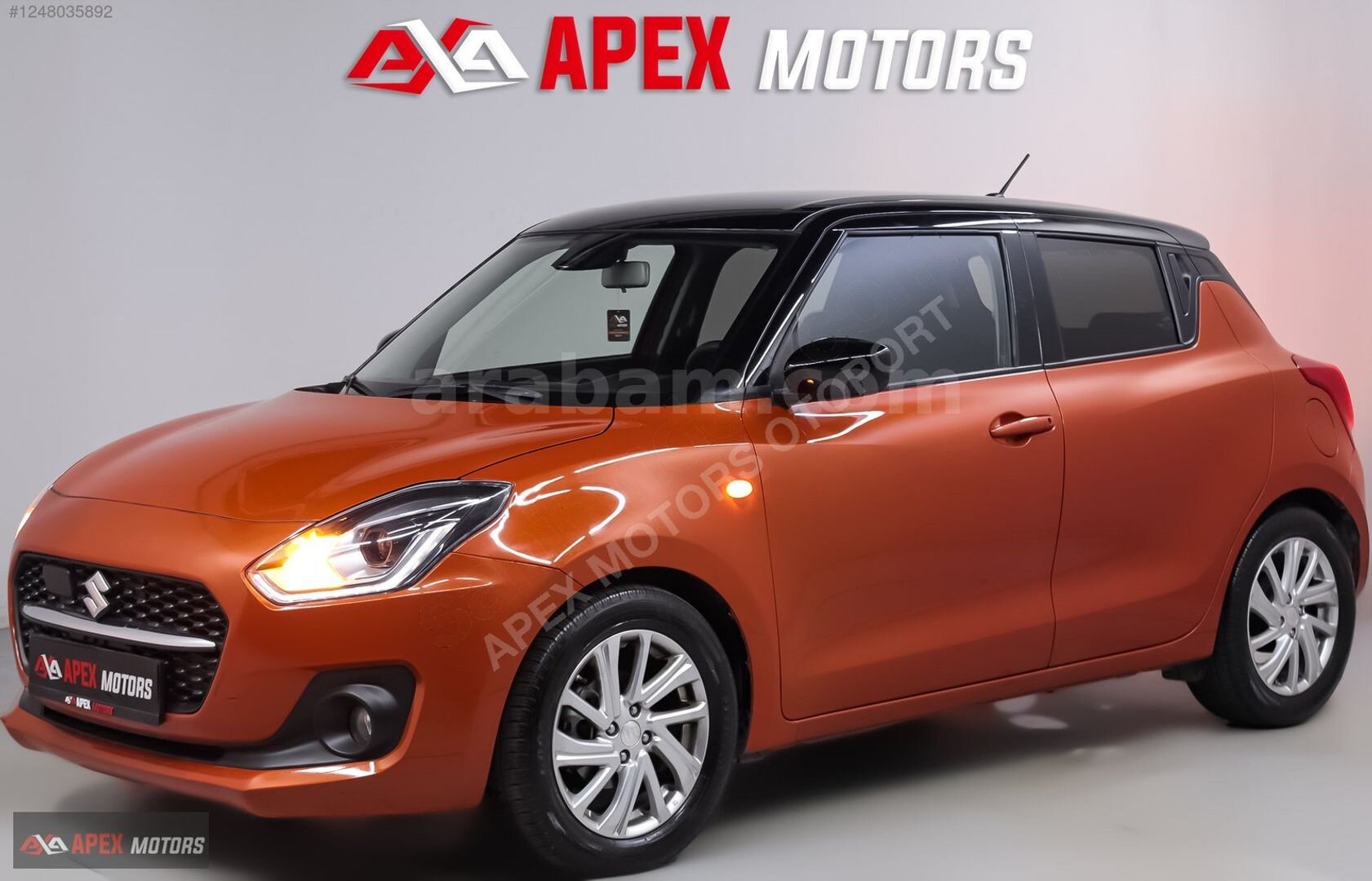 Galeriden Suzuki Swift 1.2 Hibrit GL Techno 2023 Model İstanbul 28.000 km Turuncu 2