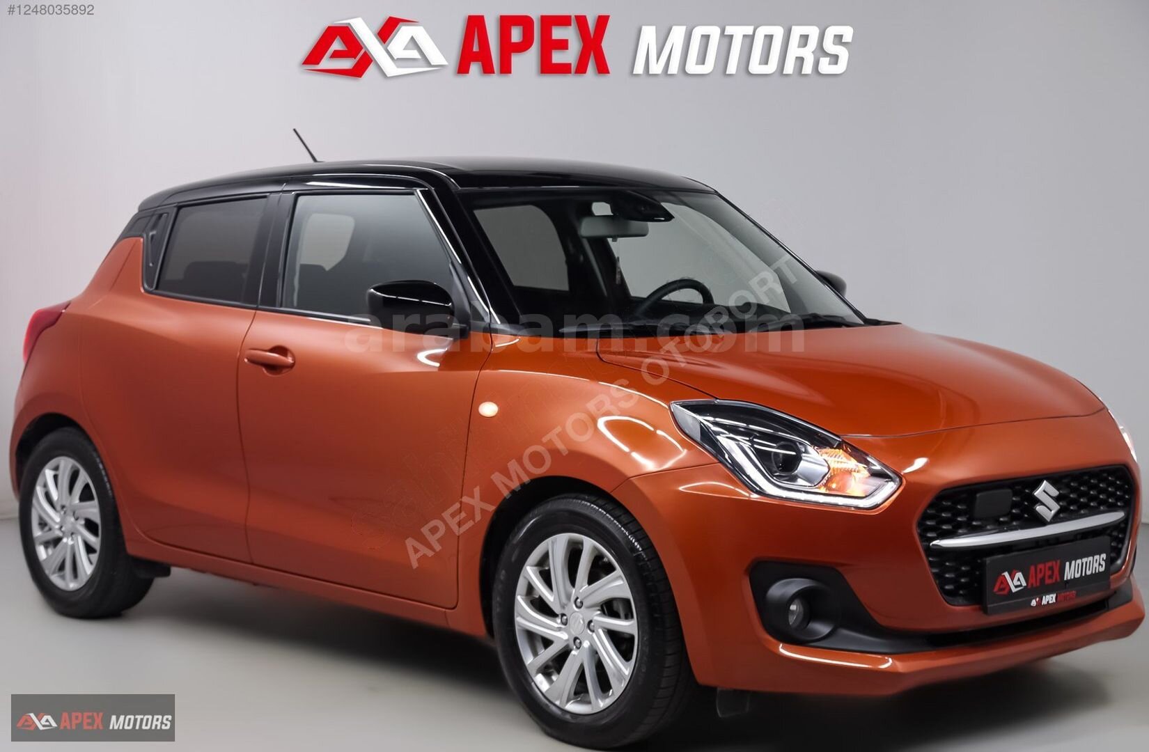 Galeriden Suzuki Swift 1.2 Hibrit GL Techno 2023 Model İstanbul 28.000 km Turuncu 6