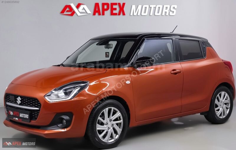 Galeriden Suzuki Swift 1.2 Hibrit GL Techno 2023 Model İstanbul 28.000 km Turuncu