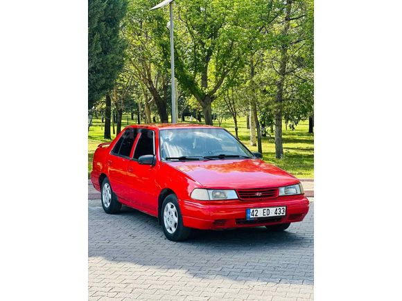 ACİL! Hyundai Excel 1.5 GLS 1994 Model  330.000 km Kırmızı