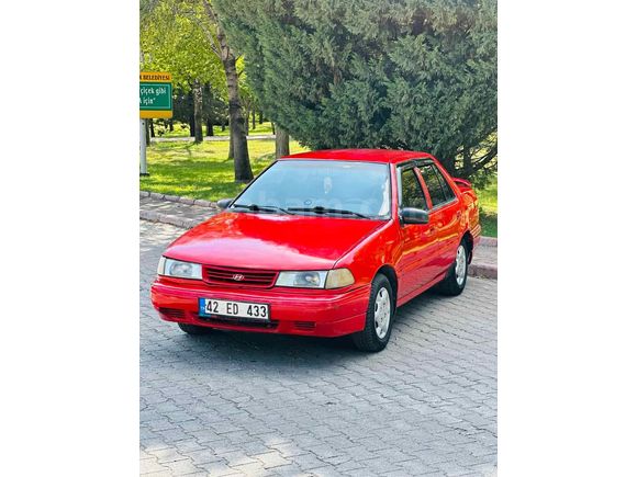 ACİL! Hyundai Excel 1.5 GLS 1994 Model  330.000 km Kırmızı