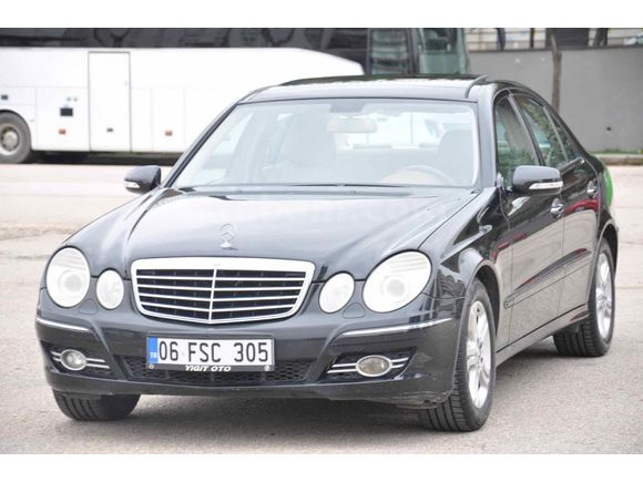 Sahibinden Mercedes - Benz E 200 Kompressor Avantgarde 2008 Model  263.000 km Siyah