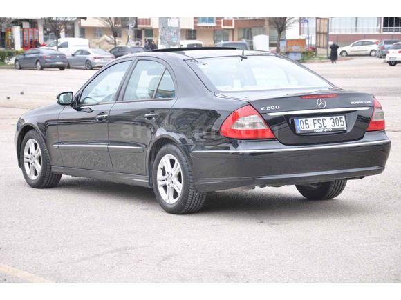 Sahibinden Mercedes - Benz E 200 Kompressor Avantgarde 2008 Model  263.000 km Siyah
