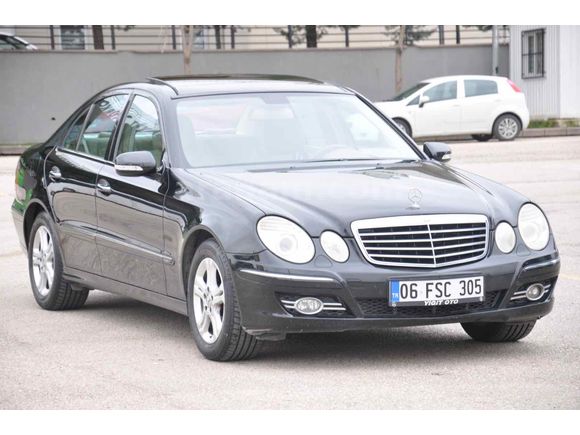 Sahibinden Mercedes - Benz E 200 Kompressor Avantgarde 2008 Model  263.000 km Siyah