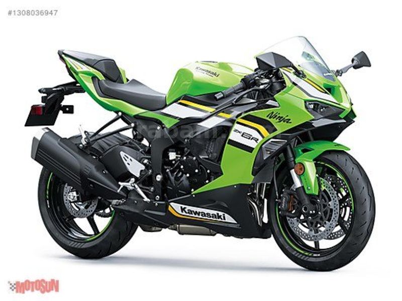 Galeriden Kawasaki Ninja ZX 6R 2025 Model Bursa 0 km Yeşil
