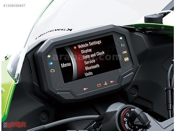 Galeriden Kawasaki Ninja ZX 6R 2025 Model Bursa 0 km Yeşil