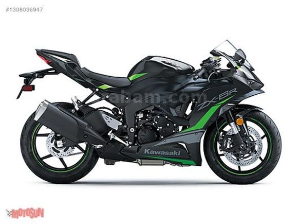 Galeriden Kawasaki Ninja ZX 6R 2025 Model Bursa 0 km Yeşil