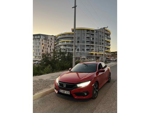 Sahibinden Honda Civic 1.5 i-VTEC RS 2018 Model Düzce 137.000 km Kırmızı